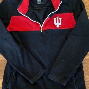 Boys Indiana University, 3/4 zip , Large